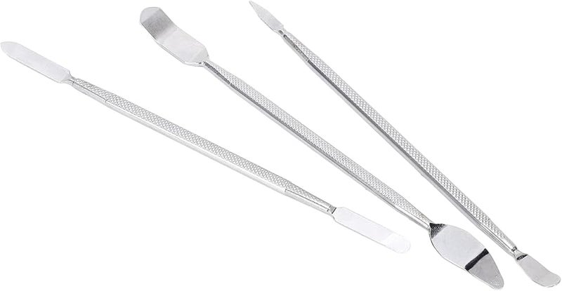 3PCS Stainless Steel Metal Spudgers Pry Bar Set with Non Slip Handle for Electronics Repair - Image 2
